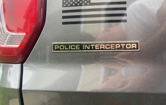 Ford Police Interceptor Utility Badge Placement