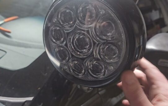 I fixed my police spotlight